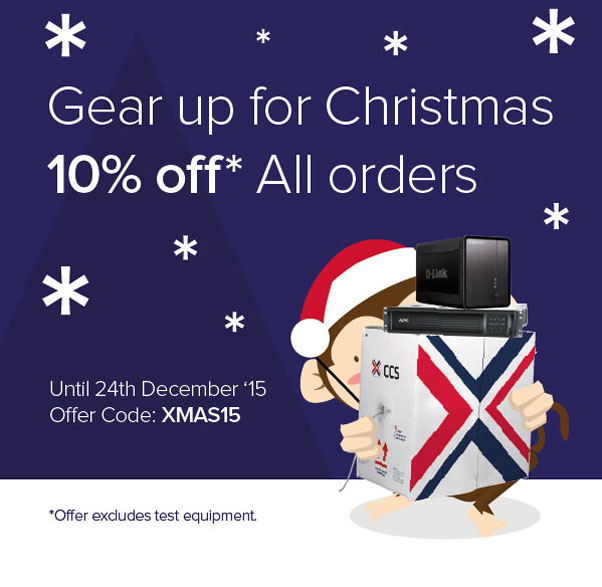 10% off all orders until Christmas!