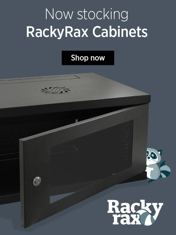 Now Stocking RackyRax Cabinets