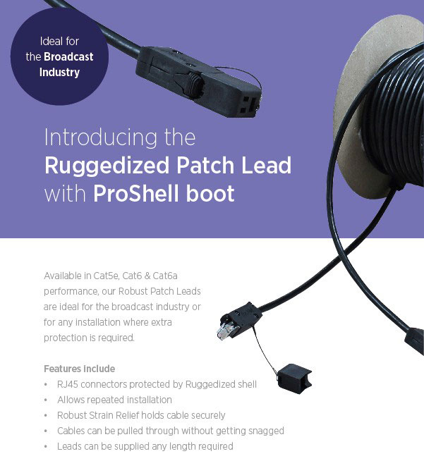 Introducing the Ruggedized Patch Lead with ProShell boot