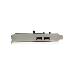 2 Port PCI Express (PCIe) SuperSpeed USB 3.0 Card Adapter with UASP - SATA Power