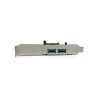 2 Port PCI Express (PCIe) SuperSpeed USB 3.0 Card Adapter with UASP - SATA Power