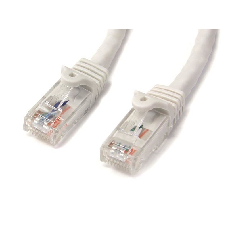 3m White Gigabit Snagless RJ45 UTP Cat6 Patch Cable - 3 m Patch Cord