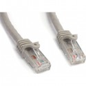 StarTech.com Cat6 patch cable with snagless RJ45 connectors – 100 ft, gray