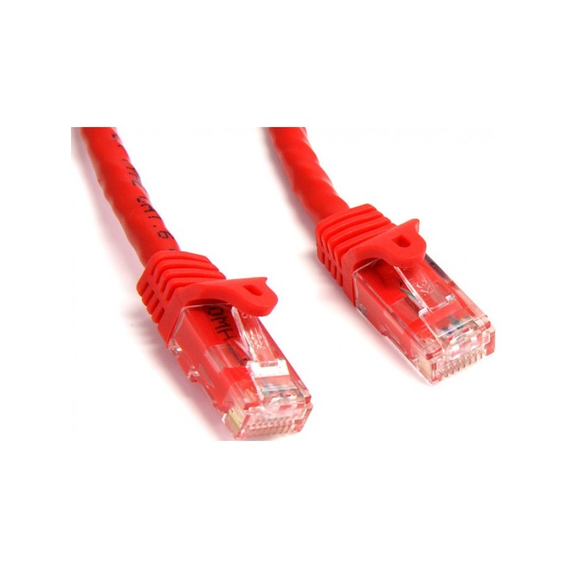 StarTech.com 100 ft Red Snagless Cat6 UTP Patch Cable - ETL Verified