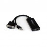 VGA to HDMI&reg; Adapter with USB Audio & Power &ndash; Portable VGA to HDMI Converter &ndash;  1080p