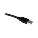 5 ft Black Desktop SuperSpeed USB 3.0 Extension Cable - A to A M/F