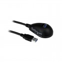 StarTech.com 5 ft Black Desktop SuperSpeed USB 3.0 Extension Cable - A to A M/F