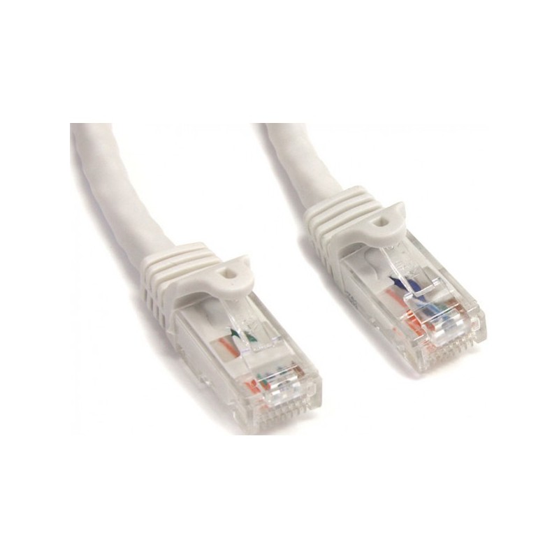 StarTech.com 50 ft White Snagless Cat6 UTP Patch Cable - ETL Verified