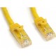 StarTech.com Cat6 patch cable with snagless RJ45 connectors – 75 ft, yellow