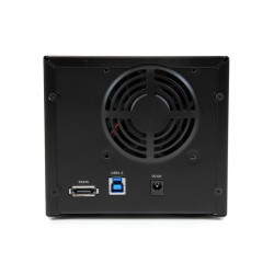 USB 3.0 / eSATA Dual-Bay Trayless 3.5&rdquo; SATA III Hard Drive Enclosure with UASP &ndash; 2-Bay SATA 6 Gbps Hot-Swap HDD Encl