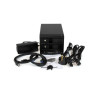 USB 3.0 / eSATA Dual-Bay Trayless 3.5&rdquo; SATA III Hard Drive Enclosure with UASP &ndash; 2-Bay SATA 6 Gbps Hot-Swap HDD Encl