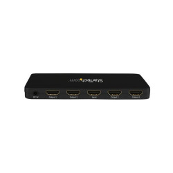 4K HDMI 4-Port Video Splitter &ndash; 1x4 HDMI Splitter w/ Solid Aluminum Housing &ndash; 4K 30Hz