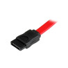 18in 1 Port SATA to eSATA Plate Adapter