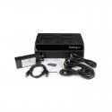 USB 3.0 to 4-Bay SATA 6Gbps Hard Drive Docking Station w/ UASP & Dual Fans - 2.5/3.5in SSD / HDD Dock