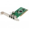 StarTech.com 4 port PCI 1394a FireWire Adapter Card - 3 External 1 Internal - FireWire adapter - PCI - Firewire - 