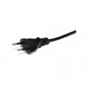 1m Standard Laptop Power Cord - EU to C7 Power Cable Lead