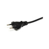 1m Standard Laptop Power Cord - EU to C7 Power Cable Lead