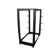 StarTech.com 25U Adjustable Depth Open Frame 4 Post Server Rack w/ Casters / Levelers and Cable Management Hooks