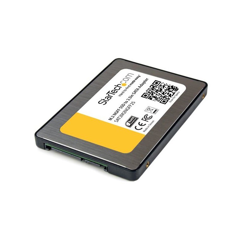 M.2 SSD to 2.5in SATA III Adapter &ndash; NGFF Solid State Drive Converter with Protective Housing