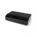 StarTech.com USB 3.0 / eSATA 6-Bay Hard Drive Duplicator Dock - 1:5 HDD / SSD Cloner and Eraser