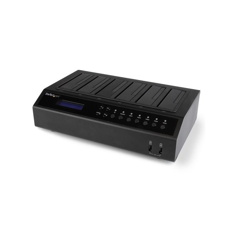 Nat sekvens Prøve StarTech.com USB 3.0 / eSATA 6-Bay Hard Drive Duplicator Dock - 1:5 HDD /  SSD Cloner and Eraser | StarTech.com Media & Data Dupl