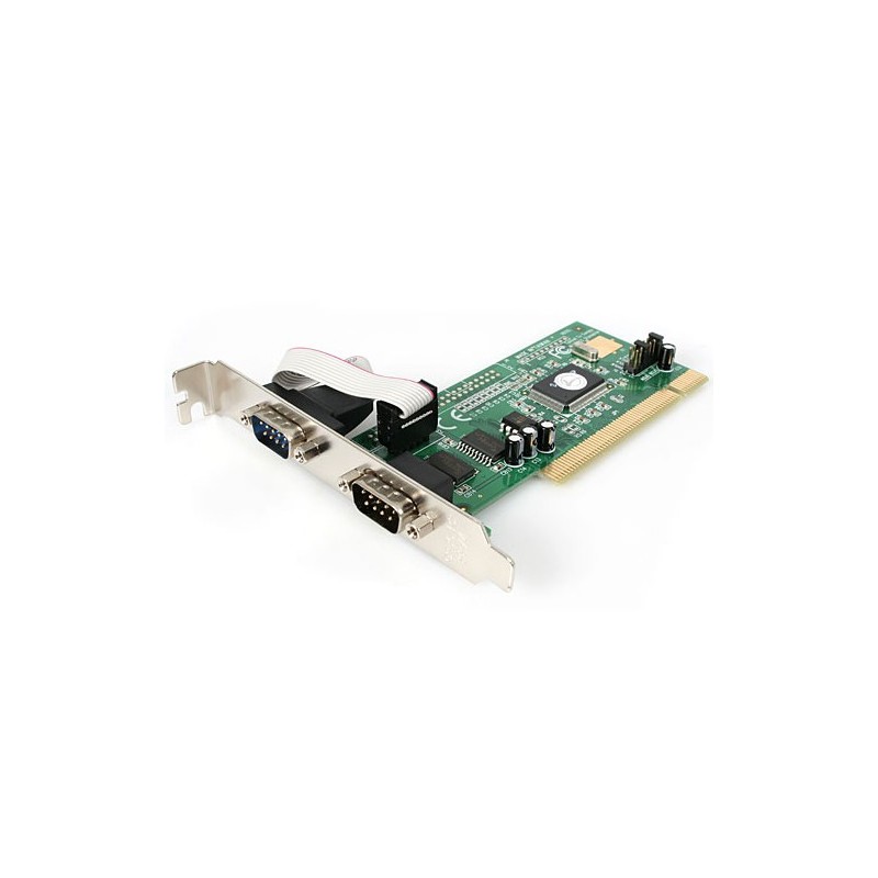 StarTech.com 2 Port PCI RS232 Serial Adapter Card with 16550 UART