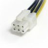 StarTech.com 6in PCI Express Power Splitter Cable