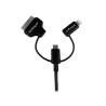 Lightning or 30-pin Dock or Micro-USB to USB cable -1m (3ft), black