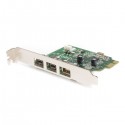 StarTech.com 3 Port 2b 1a 1394 PCI Express FireWire Card Adapter