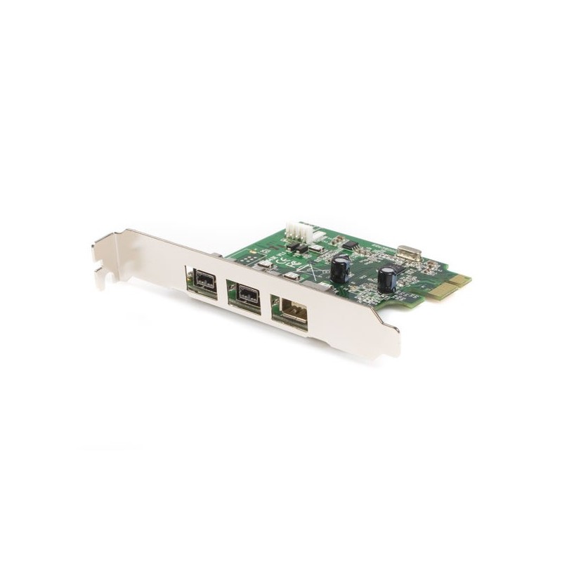 StarTech.com 3 Port 2b 1a 1394 PCI Express FireWire Card Adapter