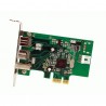 StarTech.com  3 Port 2b 1a Low Profile 1394 PCI Express FireWire Card Adapter