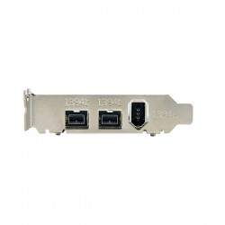 StarTech.com  3 Port 2b 1a Low Profile 1394 PCI Express FireWire Card Adapter