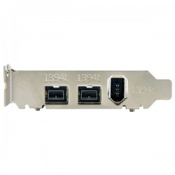 StarTech.com  3 Port 2b 1a Low Profile 1394 PCI Express FireWire Card Adapter