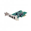 StarTech.com 3 Port 2b 1a Low Profile 1394 PCI Express FireWire Card Adapter