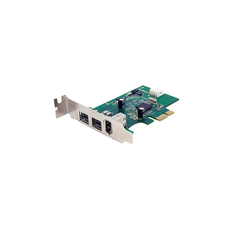 StarTech.com 3 Port 2b 1a Low Profile 1394 PCI Express FireWire Card Adapter