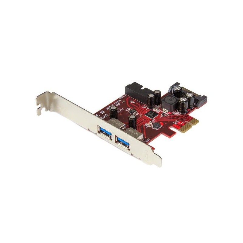 4-port PCI Express USB 3.0 card - 2 external, 2 internal - SATA power