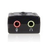 Virtual 7.1 USB Stereo Audio Adapter External Sound Card