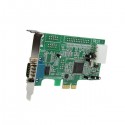 StarTech.com 1 Port Low Profile Native RS232 PCI Express Serial Card with 16550 UART