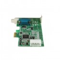 StarTech.com 1 Port Low Profile Native RS232 PCI Express Serial Card with 16550 UART