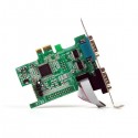 StarTech.com 2 Port Native PCI Express RS232 Serial Adapter Card with 16550 UART - Serial adapter - PCI Express x1