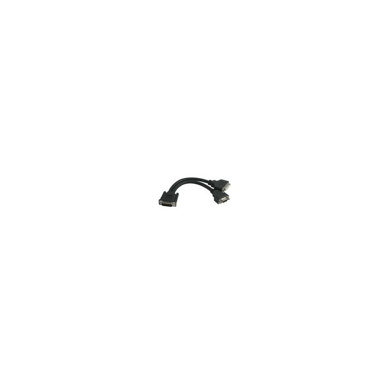 CablesToGo  LFH/DMS 59 / DVI-I Female HD15 F