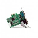 StarTech.com 2 Port Native PCI Express RS232 Serial Adapter Card with 16550 UART - Serial adapter - PCI Express x1