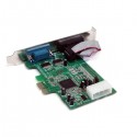 StarTech.com 2 Port Native PCI Express RS232 Serial Adapter Card with 16550 UART - Serial adapter - PCI Express x1