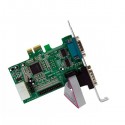 StarTech.com 2S1P Native PCI Express Parallel Serial Combo Card with 16550 UART - Serial adapter - PCI Express x1 