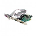 StarTech.com 2S1P Native PCI Express Parallel Serial Combo Card with 16550 UART - Serial adapter - PCI Express x1 