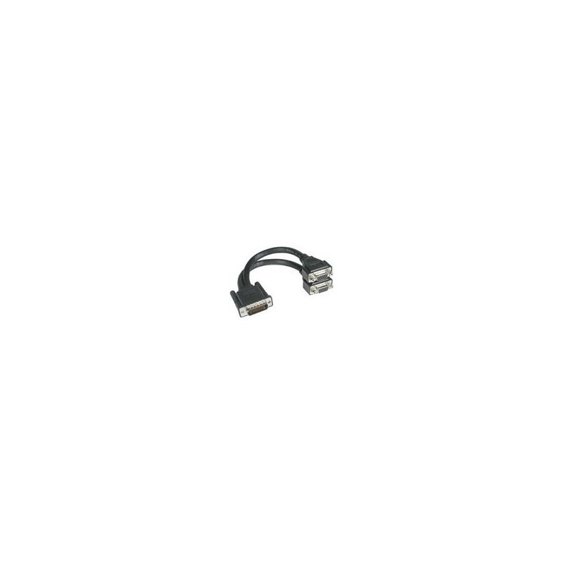 CablesToGo  LFH-59 Male to 2 VGA Female Cable