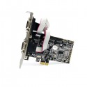 StarTech.com 4 Port Native PCI Express RS232 Serial Adapter Card with 16550 UART - Serial adapter - PCI Express x1