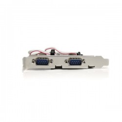 StarTech.com 4 Port Native PCI Express RS232 Serial Adapter Card with 16550 UART - Serial adapter - PCI Express x1
