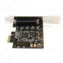 StarTech.com 4 Port RS232 PCI Express Serial Card w/ Breakout Cable