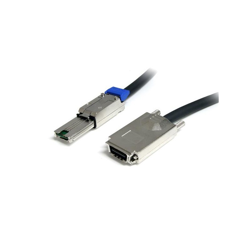 1m External Serial Attached SCSI SAS Cable - SFF-8470 to SFF-8088